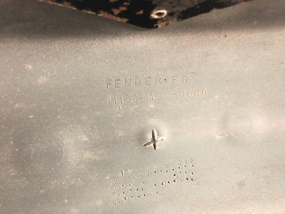 Honda Goldwing GL 1200 SC14 [1991] - Fender Front Fenders