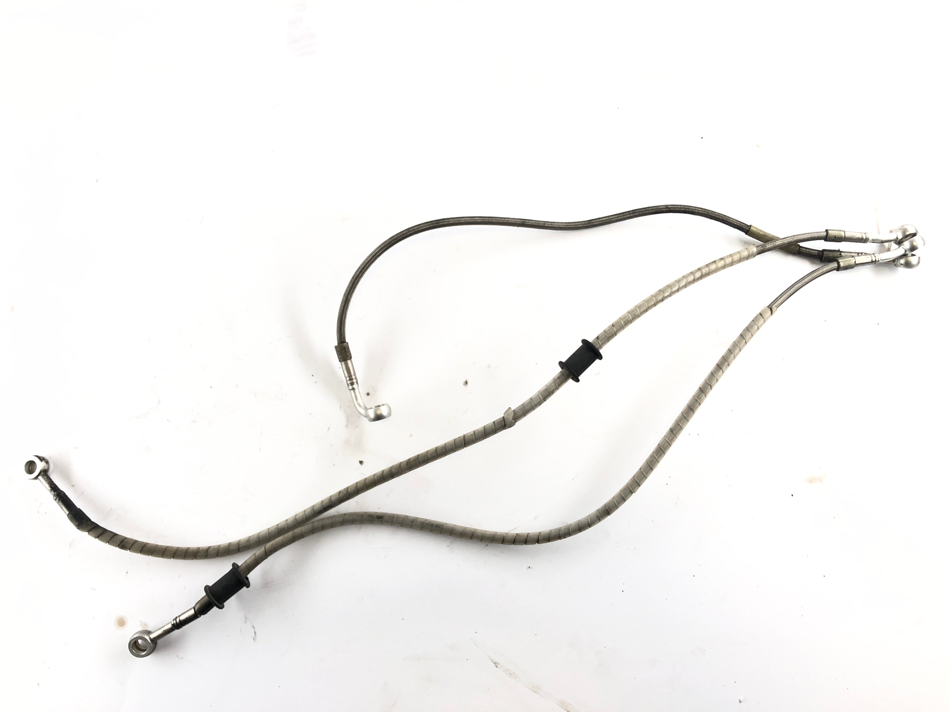 Ducati 888 Strada [1993] - Brake line set front rear steel braided