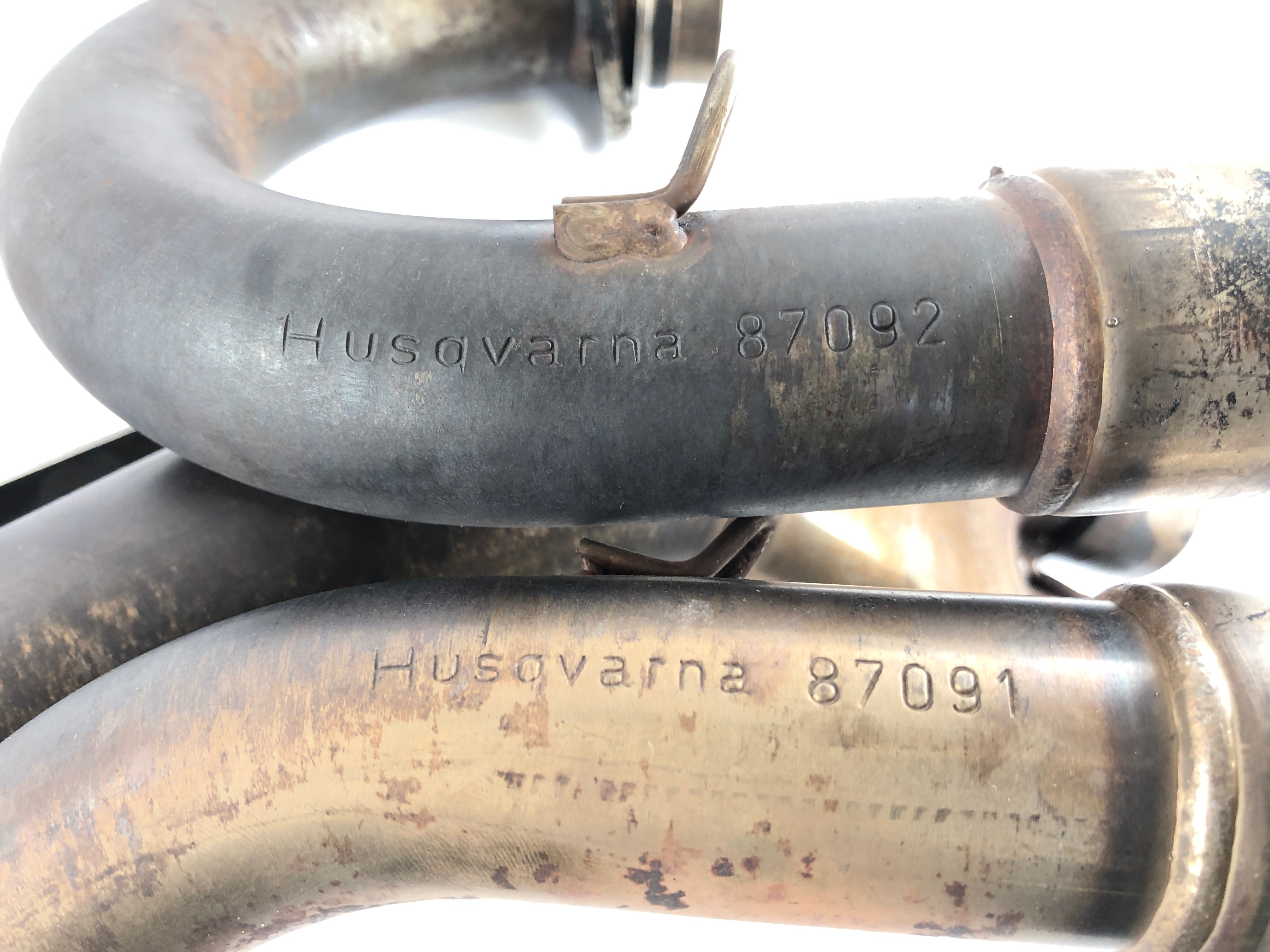 Husqvarna Te 610 E Dual H7 [1998] - Manifold udstødning