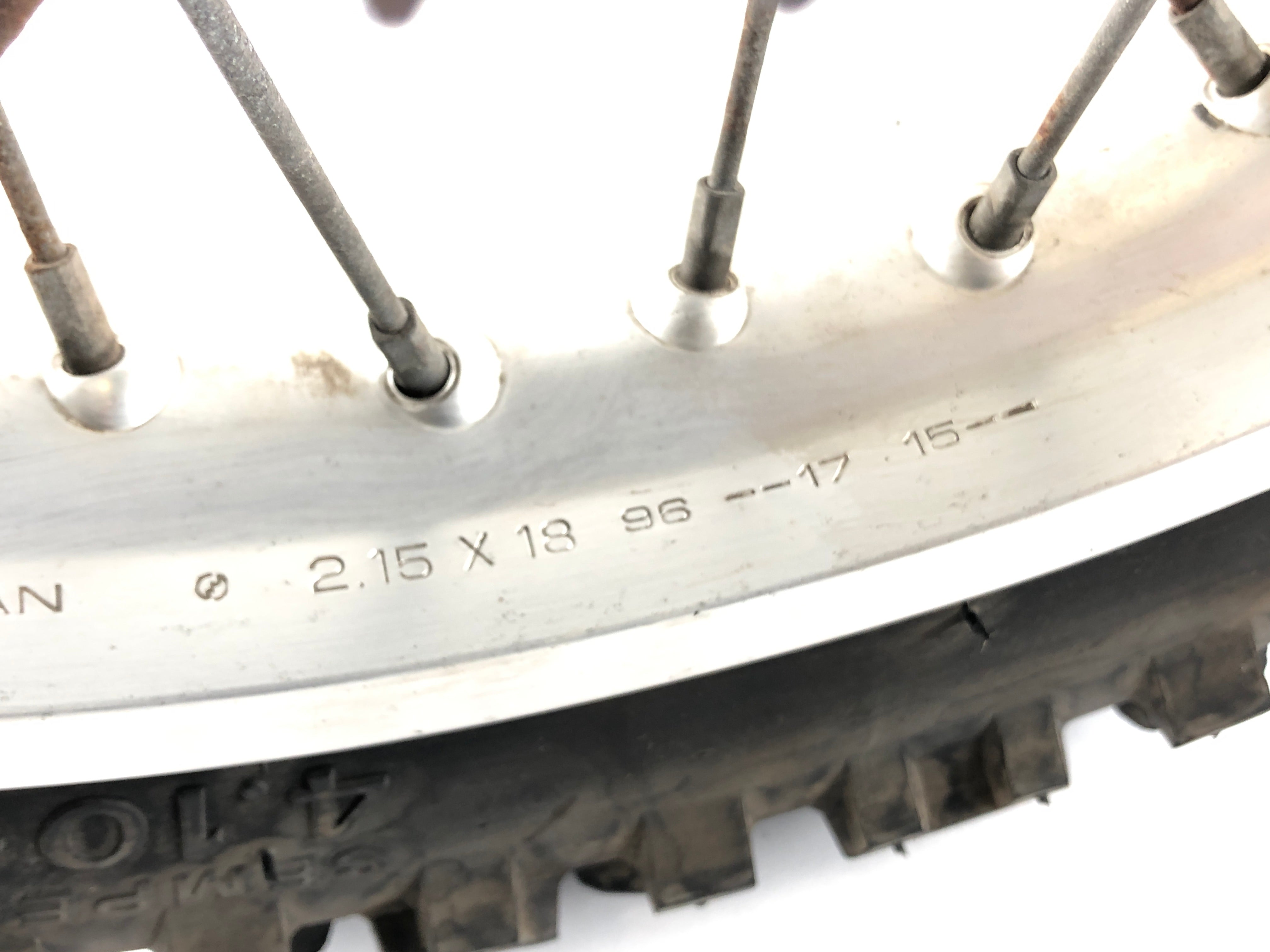 Yamaha XT 350 55V [1987] - Hinterrad Rad Rim