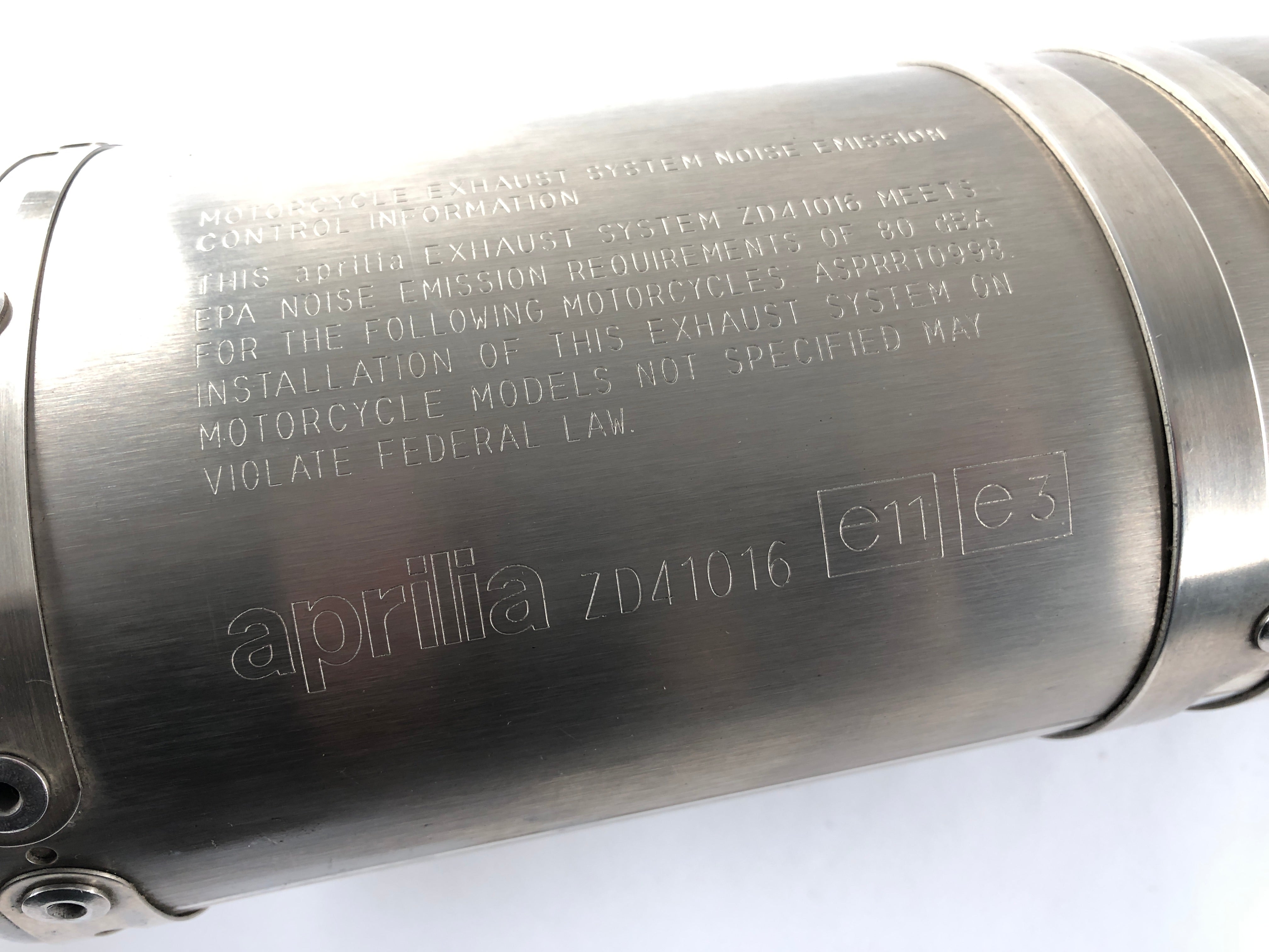 Aprilia RSV 1000 RR Factory [2009] - Exhaust silencer left