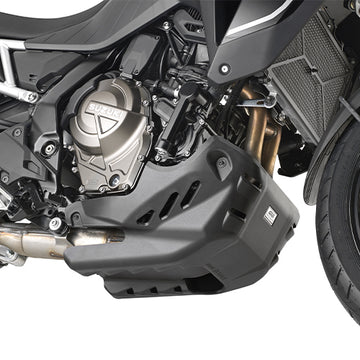 Suzuki V-Strom 800 SE [GIVI] - Motorschutz besteht aus schwarz glasfaserverstärktem Kunststoff zu montieren mit