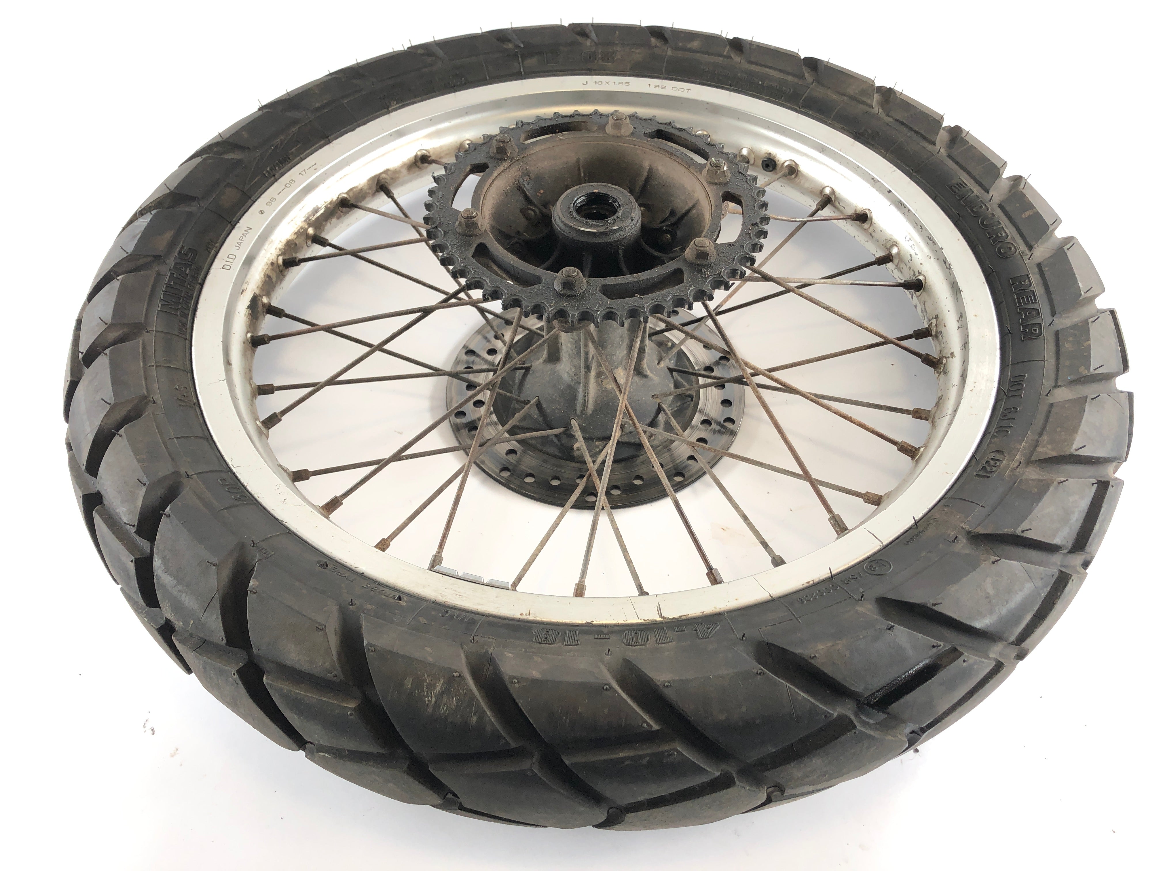 Kawasaki KMX 125 MX 125 B [1998] - Rear wheel rim