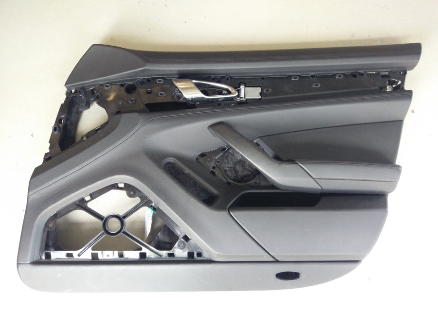 Porsche Panamera Turbo [2010] - Deur kartonnen deur bekleding deur voor en achterkant rechts en links zwart
