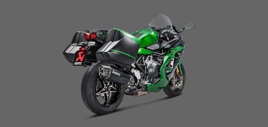 KAWASAKI NINJA H2 SX [2018-2020] – Slip-On Line (titaani)