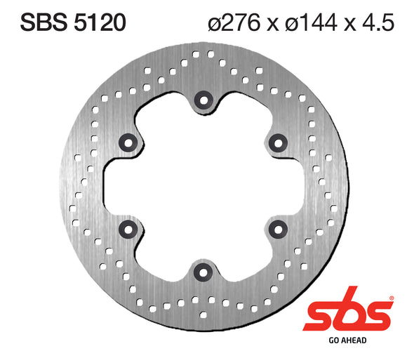 DAELIM VL 125 DAYSTAR [2017-2020] - Brake disc standard