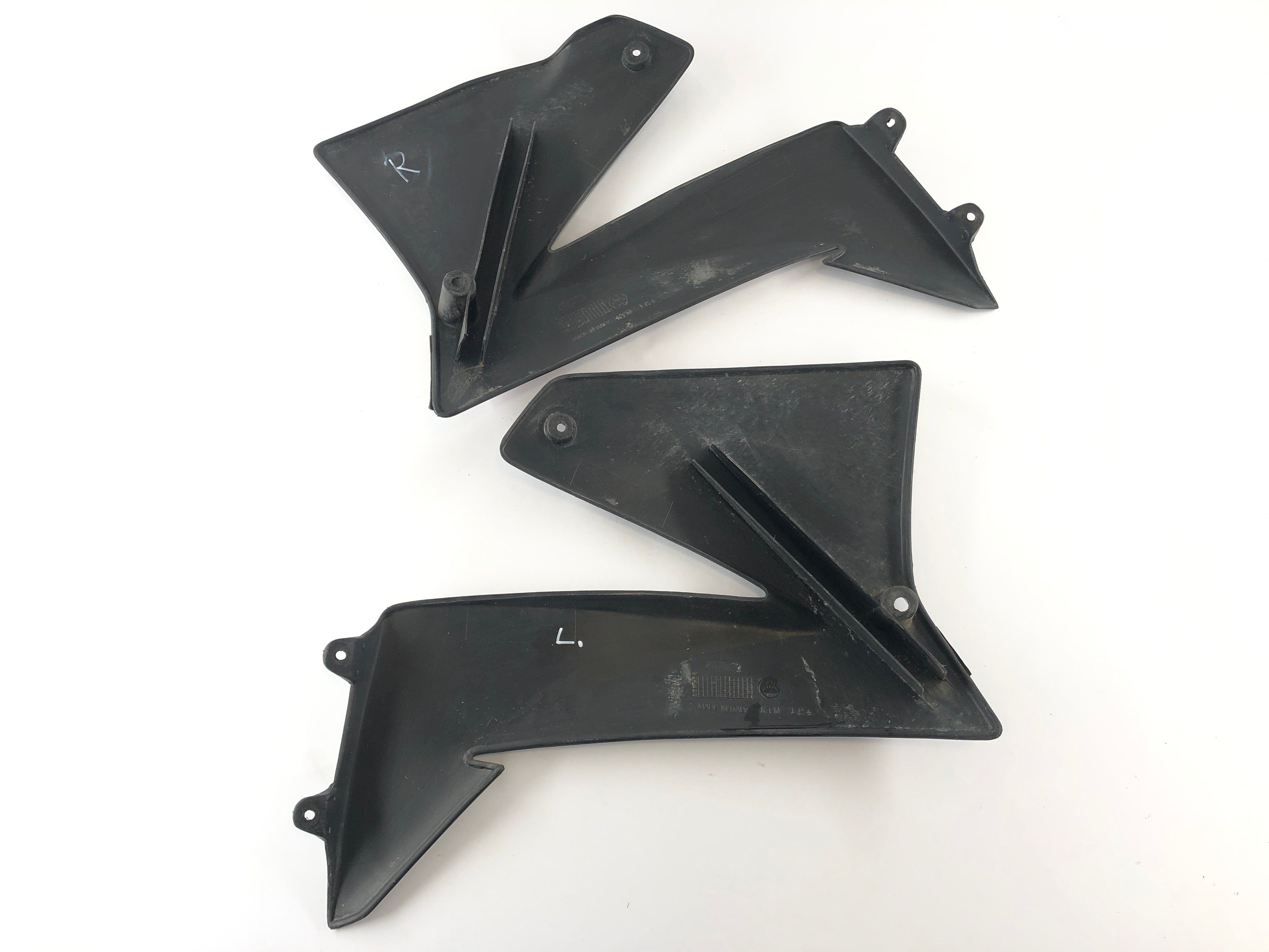 KTM 640 LC4 [2003] - Tank Cladding Set Black