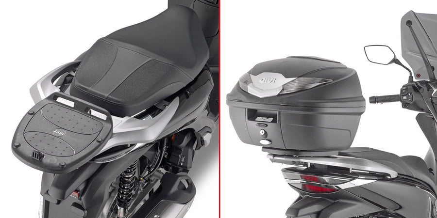 Honda SH 350 [2021–2026] – Topcaseträger für Monolock, mit Platte
