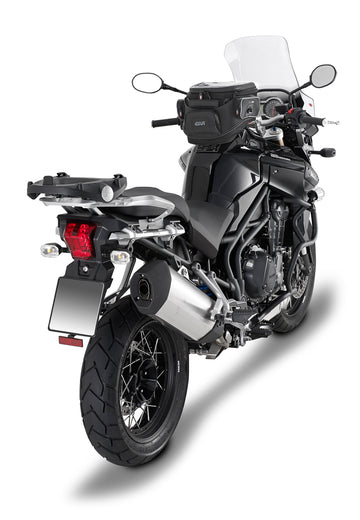Triumph Tiger 1200 [2018] - モノキーケース用トップケースキャリア、M5 プレート付き - 0