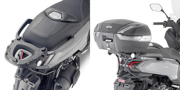 SYM Maxsym 400 [GIVI] - Topcase Träger für MONOKEY® oder MONOLOCK® Koffer zu montieren mit der MONOKEY® Platte M5