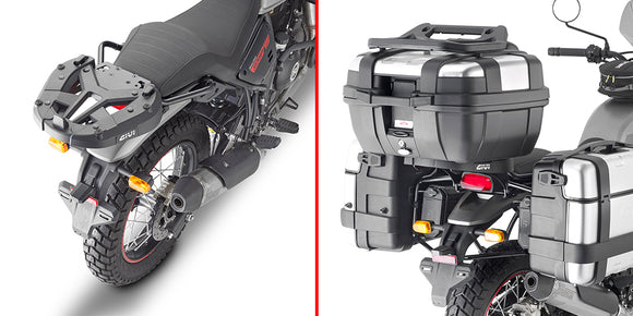 Royal Enfield Scram [22-24] - Support de topcase pour valises Monokey ou Monolock