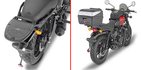 Royal Enfield Hntr 350 [2022-2025] - Support de topcase pour valises Monolock