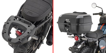 Royal Enfield Bear 650 [GIVI] - Topcase Träger für MONOKEY® oder MONOLOCK® Koffer zu montieren mit der MONOKEY® Platte