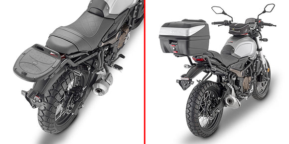 Voge Trofeo 300 Ac Scrambler [2022-2025] - Support de top case pour valises Monolock