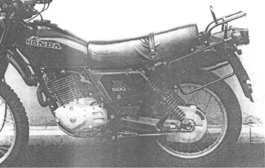 Honda XL 500 S [1979-1981] - Komplett-Träger