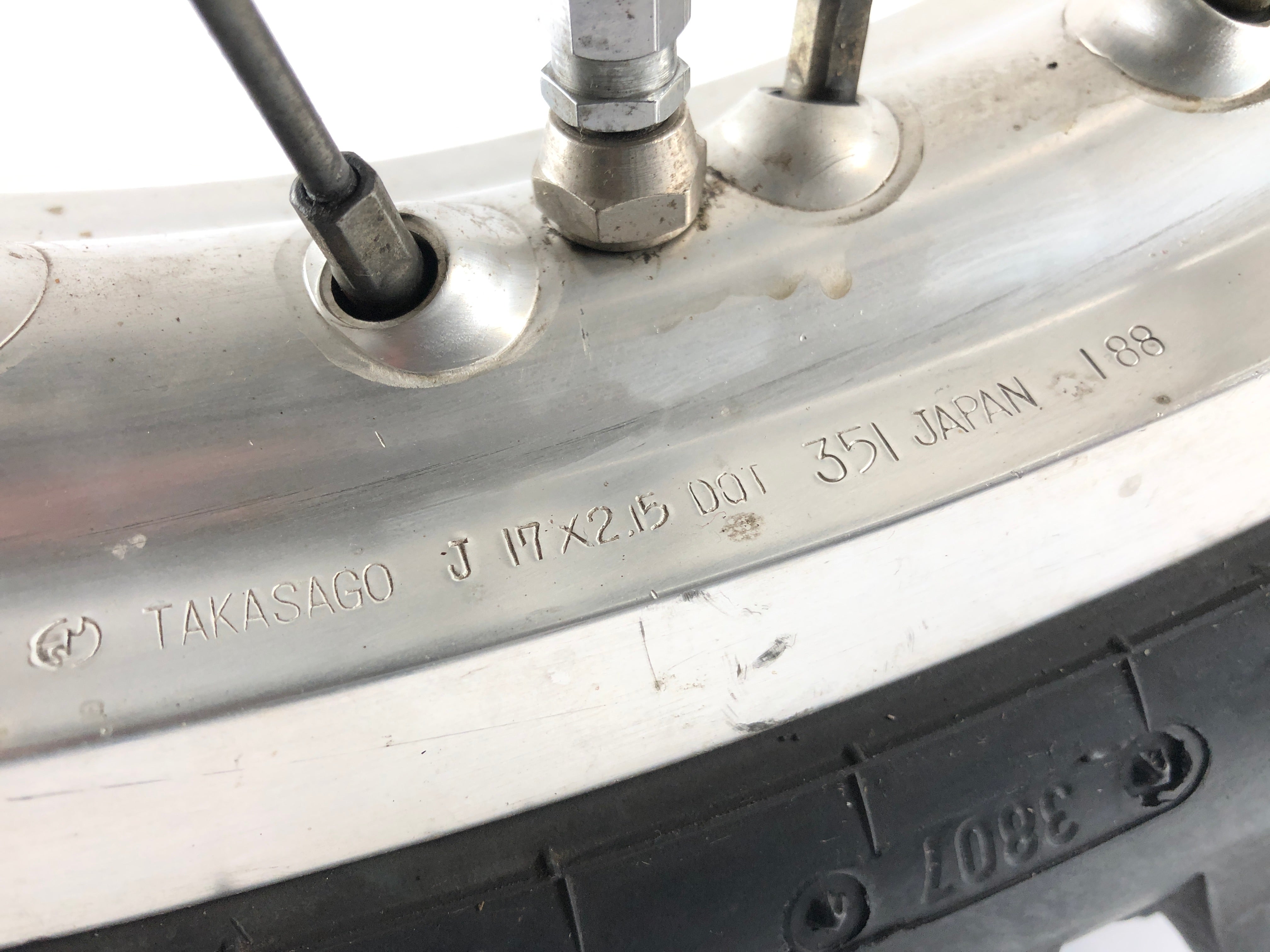 Kawasaki KLR 250 KL250D [1988] - Rear wheel rim