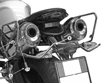 Triumph Street Triple 675 [2007-2012] - Spacer for EASYLOCK