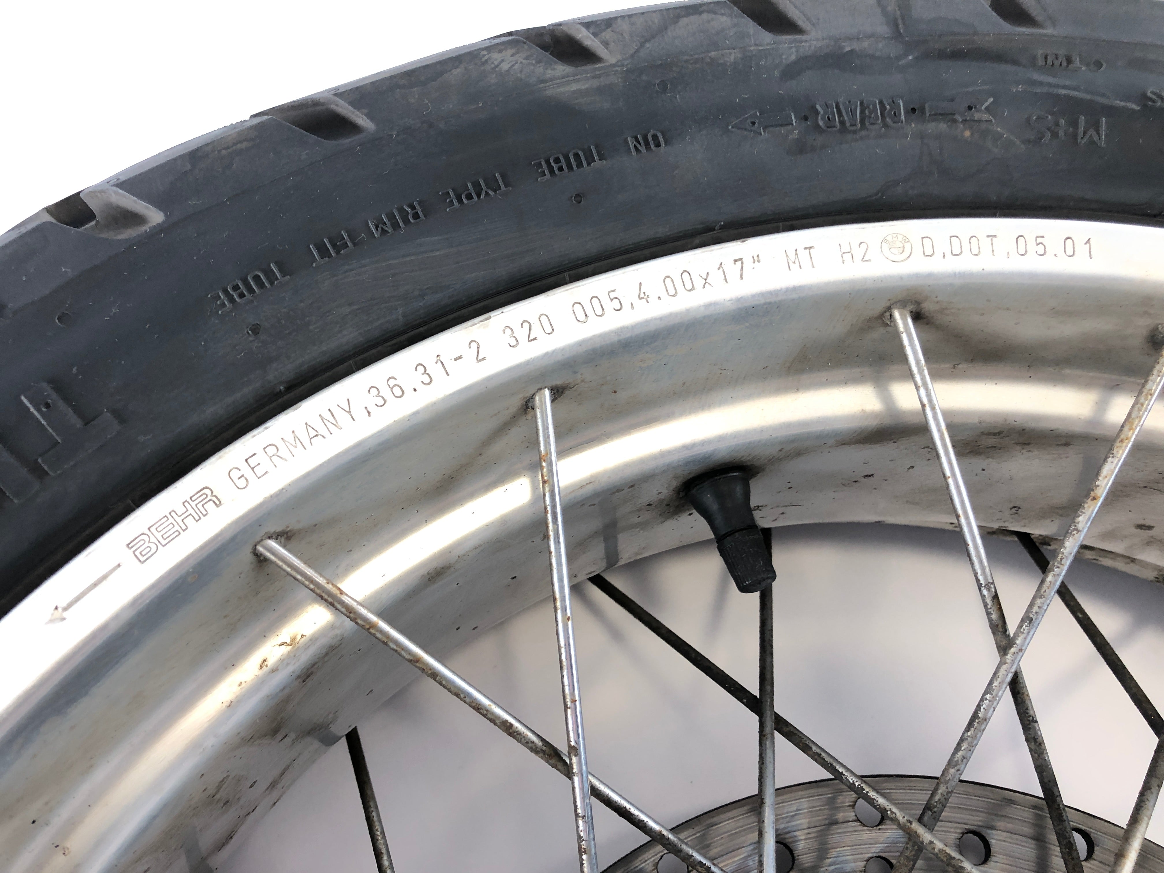 BMW R1150 GS [2000] - Rear wheel rim