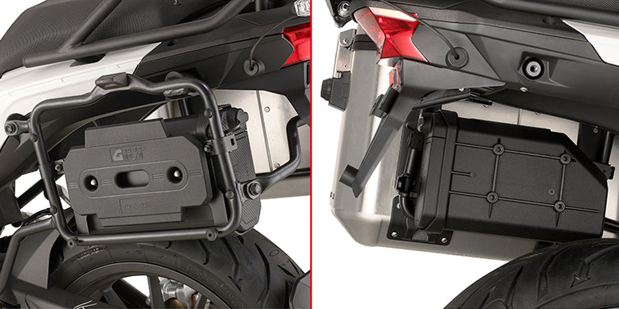 Kawasaki Versys 1000 / Versys 1000 SE [GIVI] - Kit für die Montage der S250 Tool Box an PLR4126 Träger zu montieren mit
