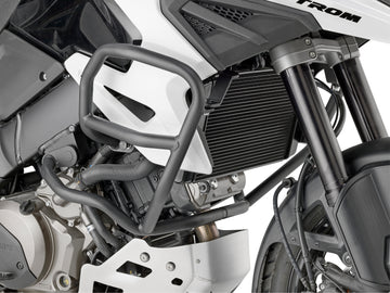 Suzuki V Strom [2020-2025] - Barra paramotore nera per Suzuki V-Strom 1050 / XT/SE