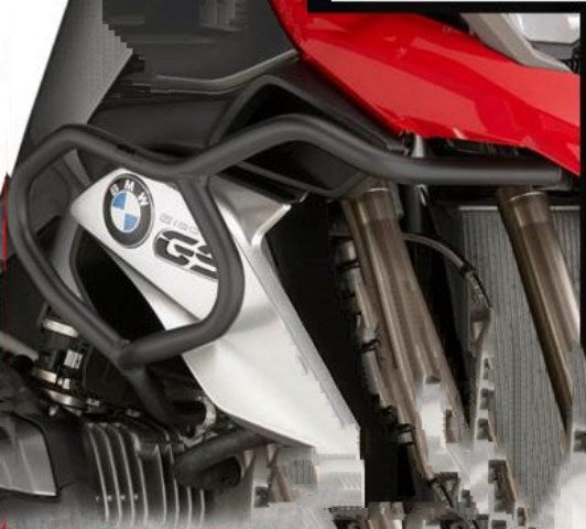 Bmw R 1200 GS [13-15] - barra paramotore superiore nera solo per BMW R 1200 GS anno 2013