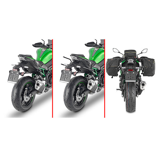 Kawasaki Z 900 [2025] — Проставка Remove-X для мягких боковых сумок