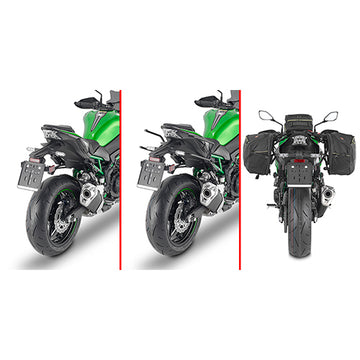 Kawasaki Z 900 [2025] — Проставка Remove-X для мягких боковых сумок