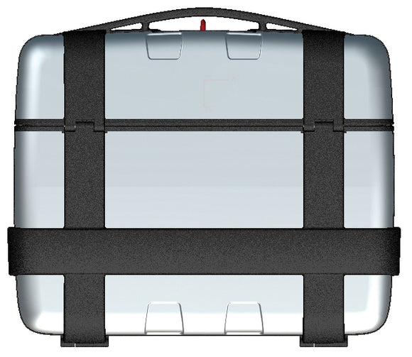 Honda Nx 650 Dominator [88-91] - Trekker 33 - Monokey Koffer mit Alu Cover Max