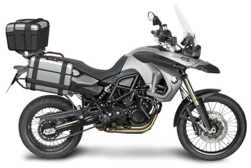 Honda Nx 650 Dominator [88-91] - Trekker 46 - Monokey Koffer schwarz mit Alu
