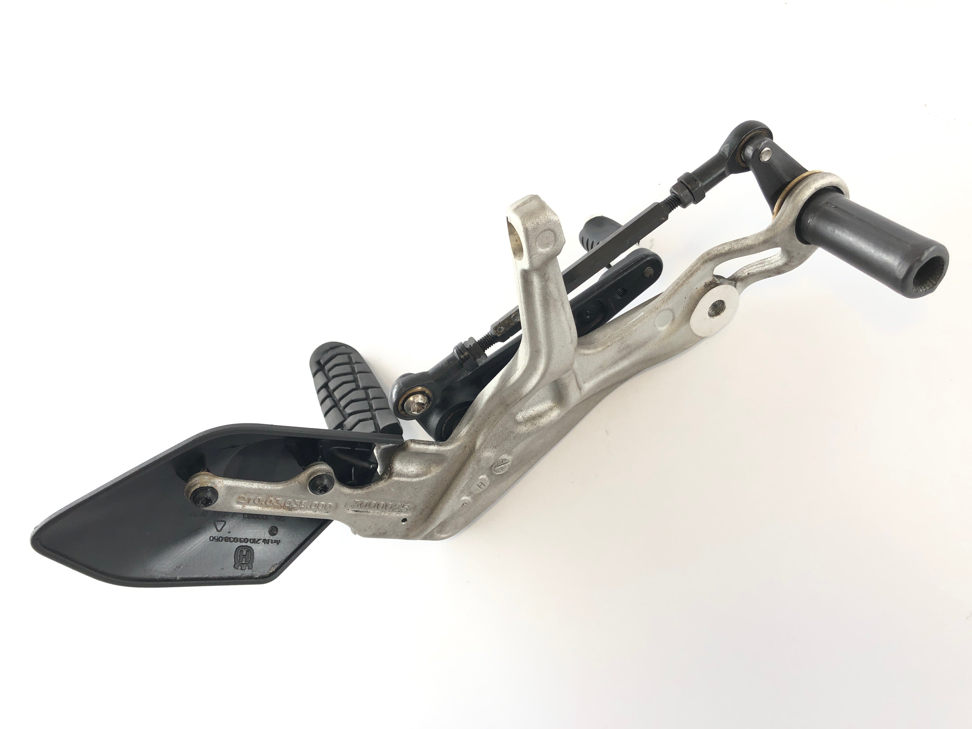 Husqvarna 701 Vitpilen [2018] - Driver footrest left with holder and gear lever