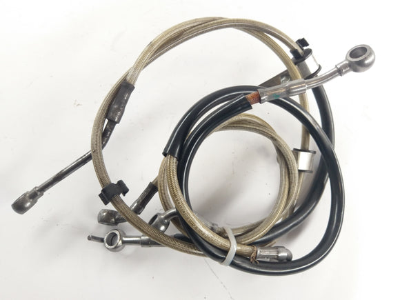 ApryiaSX125 KX1 [2019]  - フロントとバックのブレーキラインが完成しました