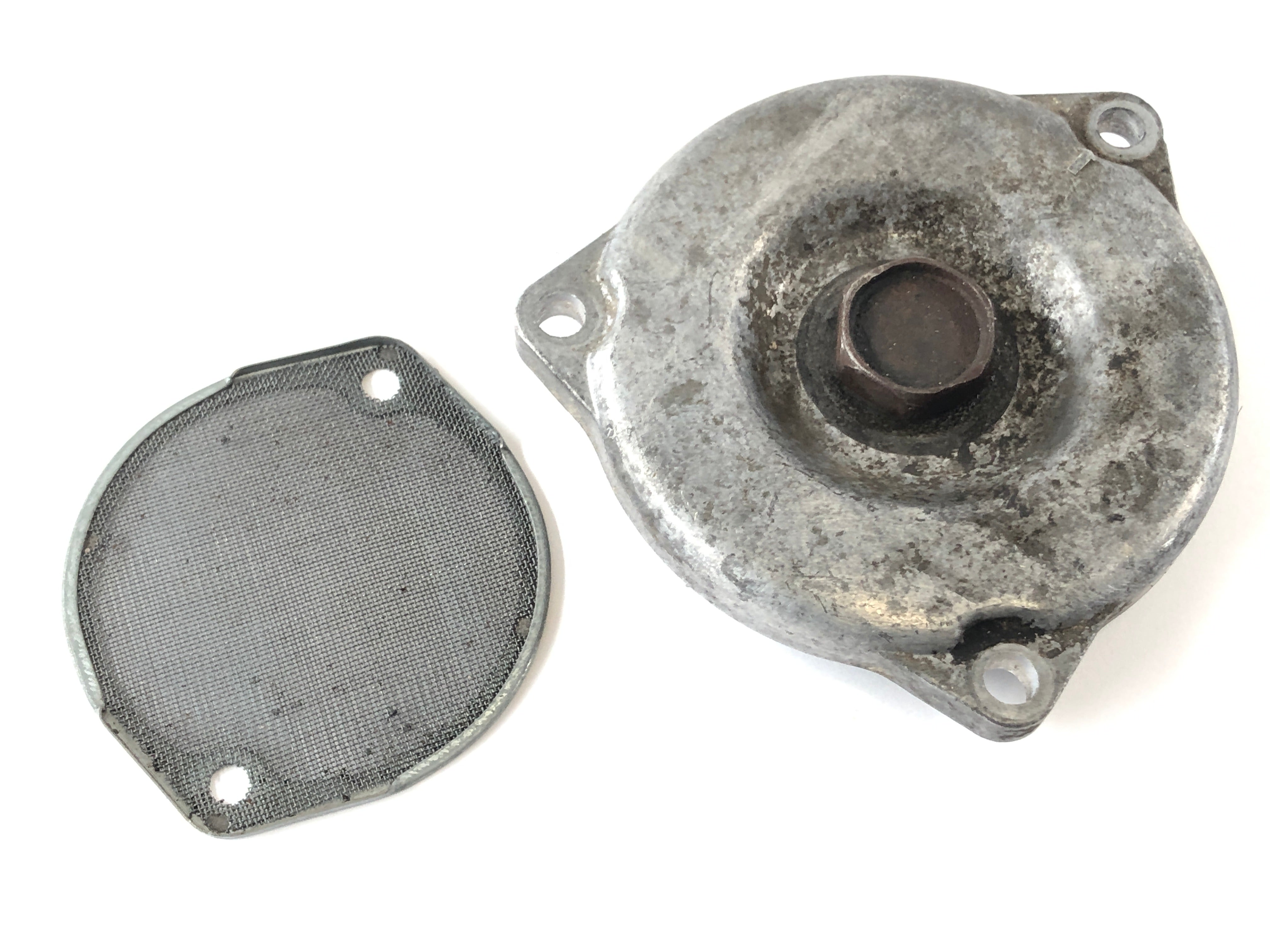 Suzuki DR 250 SJ41A [1982] - Oil strainer with lid