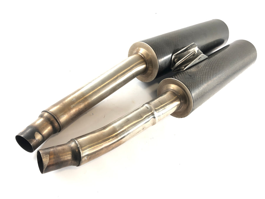 Ducati 888 Strada [1993] - Exhaust Silencer Set Pair