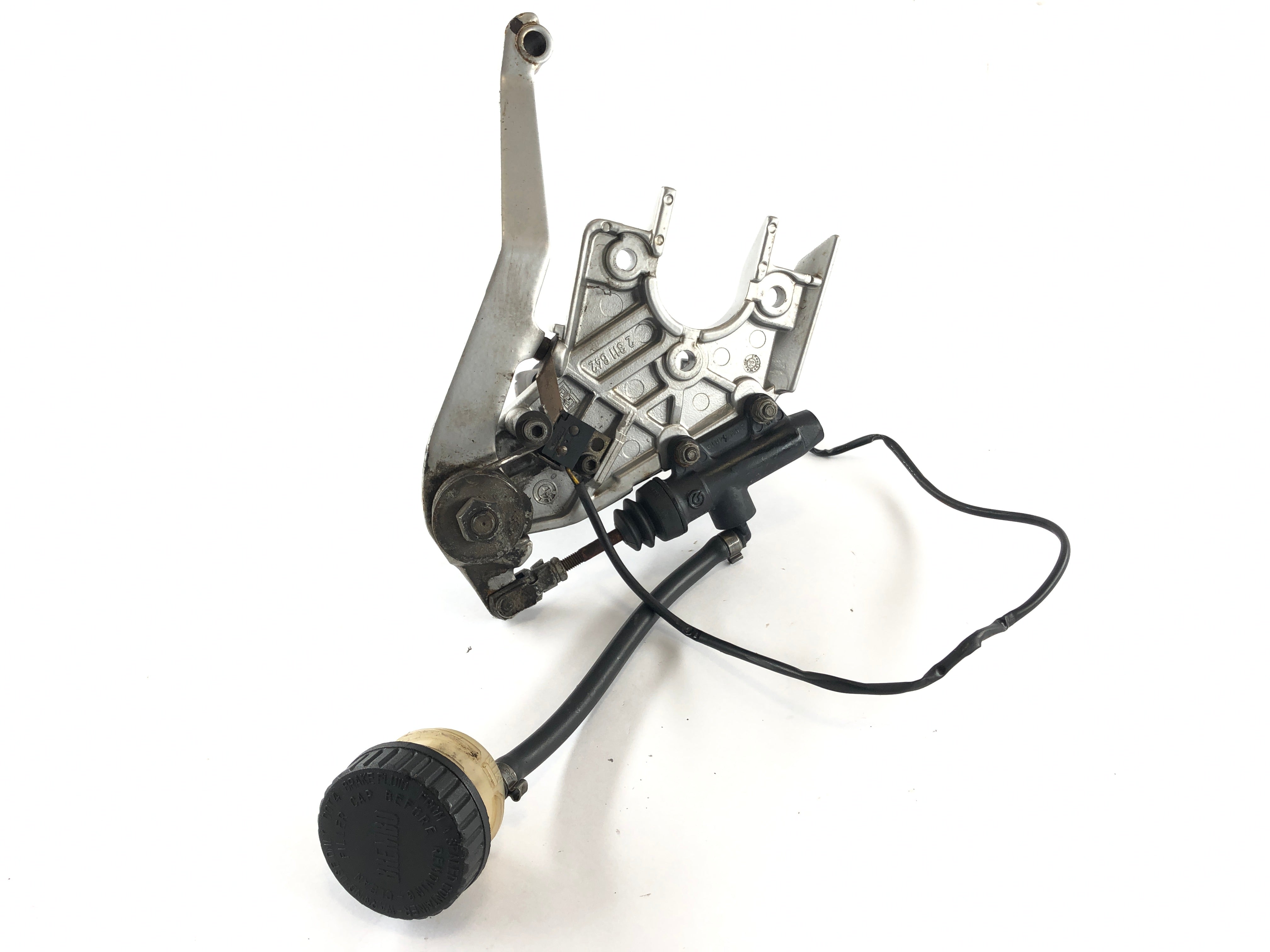 BMW R 1100 R 259 [1995] - Footrest plate right brake pedal and brake pump