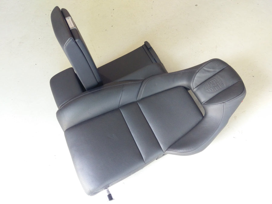 Porsche Panamera Turbo [2010] - Sæde bag venstre læder E -Dree Setheaution Ventilation med trykpunkter