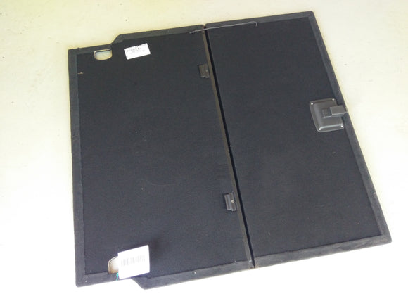 Porsche Panamera Turbo [2010] - Погрузка на пол багажник ковер Black Black