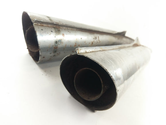 Moto Guzzi V7 Special [1970] - Auspuff Schalldämpfer links und rechts