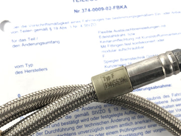 Triumph Daytona 955i T595N [2001] - Linea del freno nella parte anteriore con Abe - 0