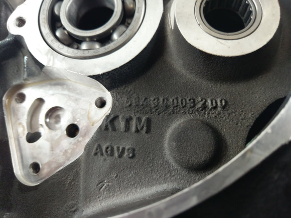 KTM LC4 640 Герцог 2 [1999] - Основание двигателя пусто