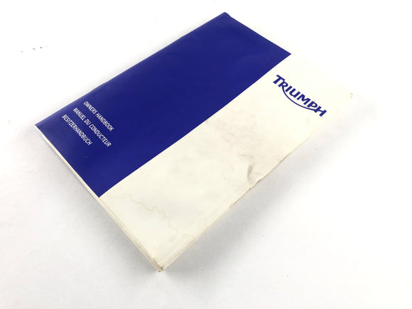 Triumph Speed ​​Triple 1050 515NJ [2006] - Provozní pokyny