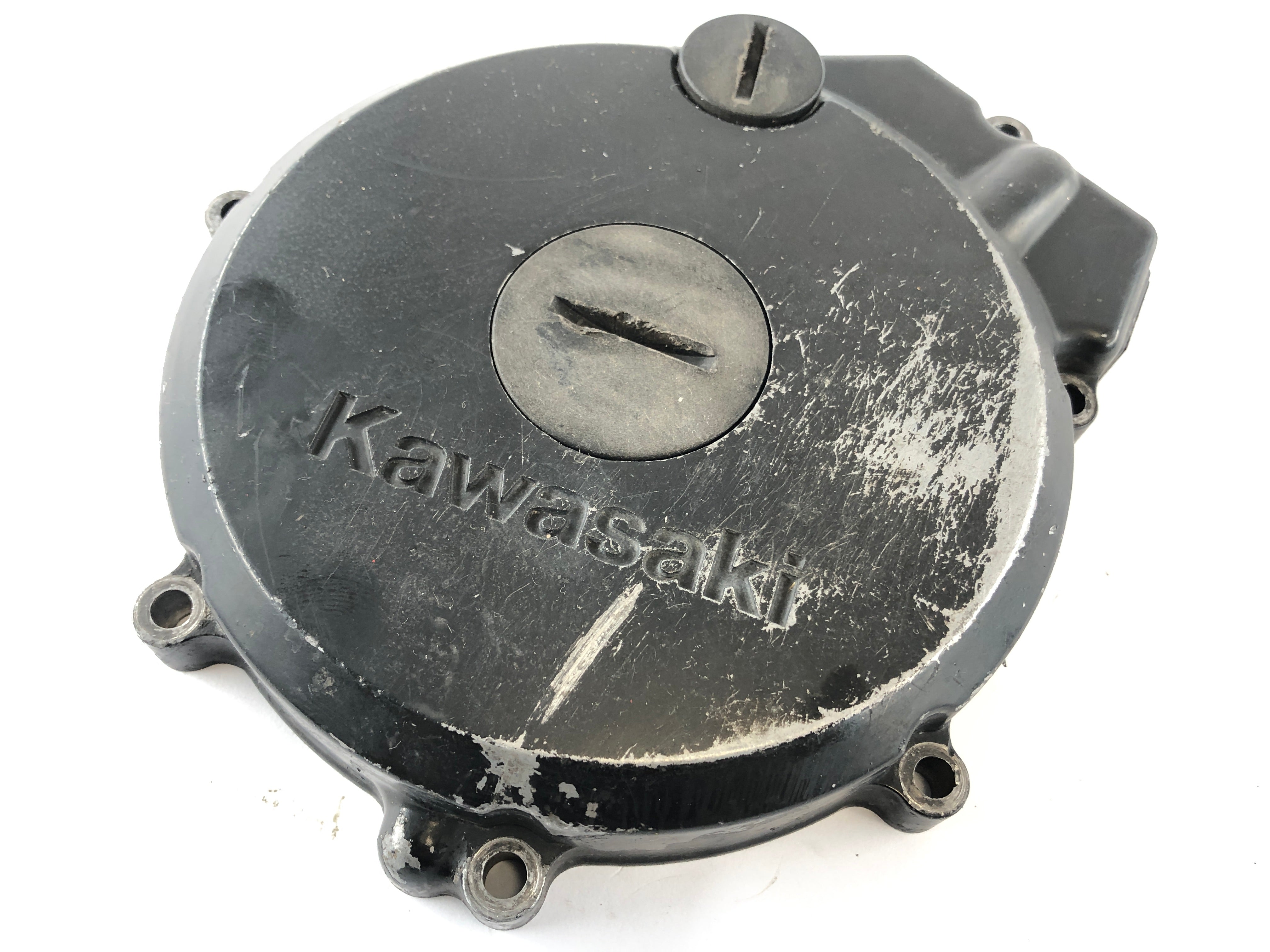 Kawasaki KLR 250 KL250D [1988] - Alternator cover outside engine cover