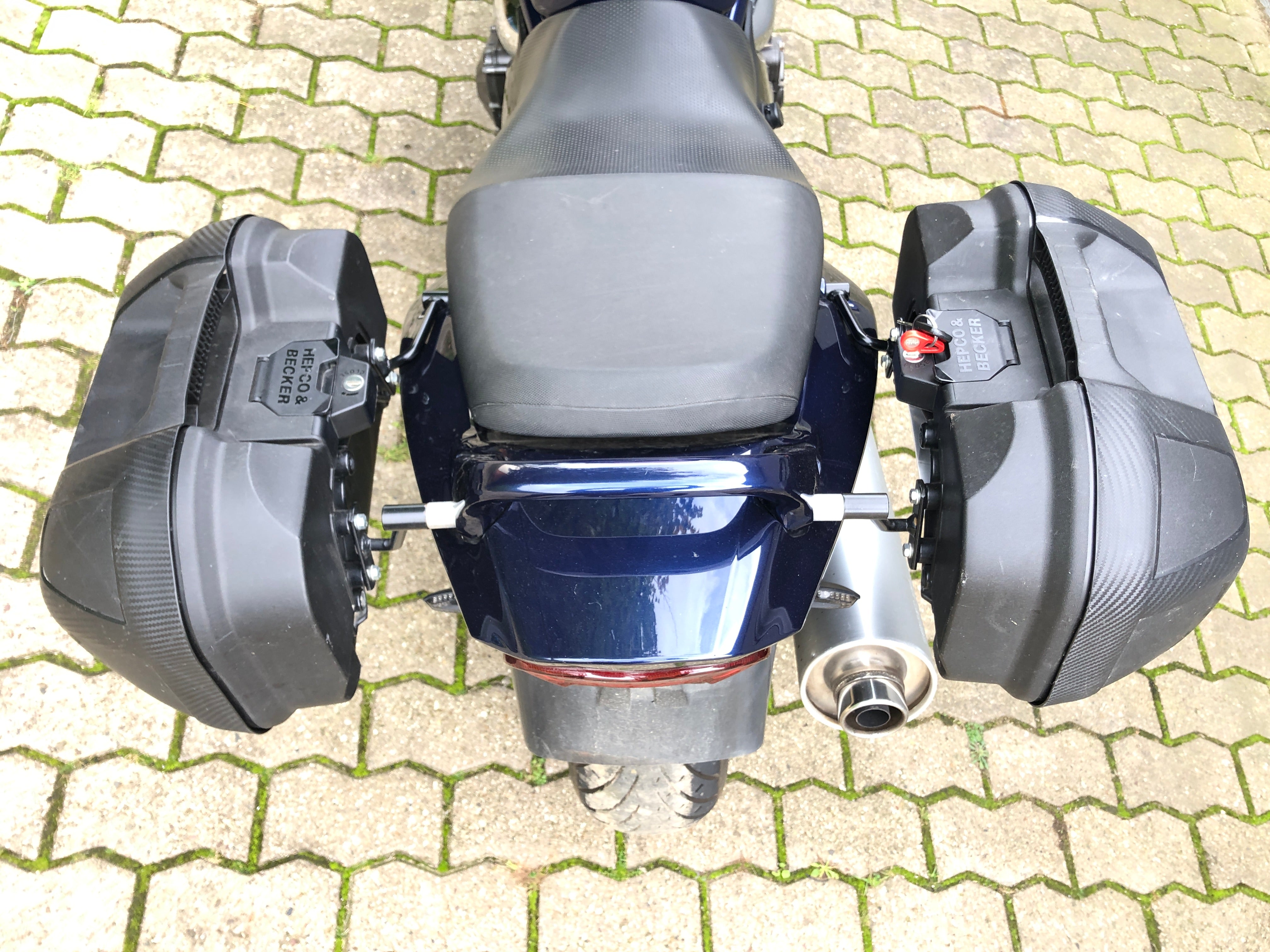 Suzuki Bandit GSF 1200 S WVA9 [2001] - Mini Kofferset mit Halter