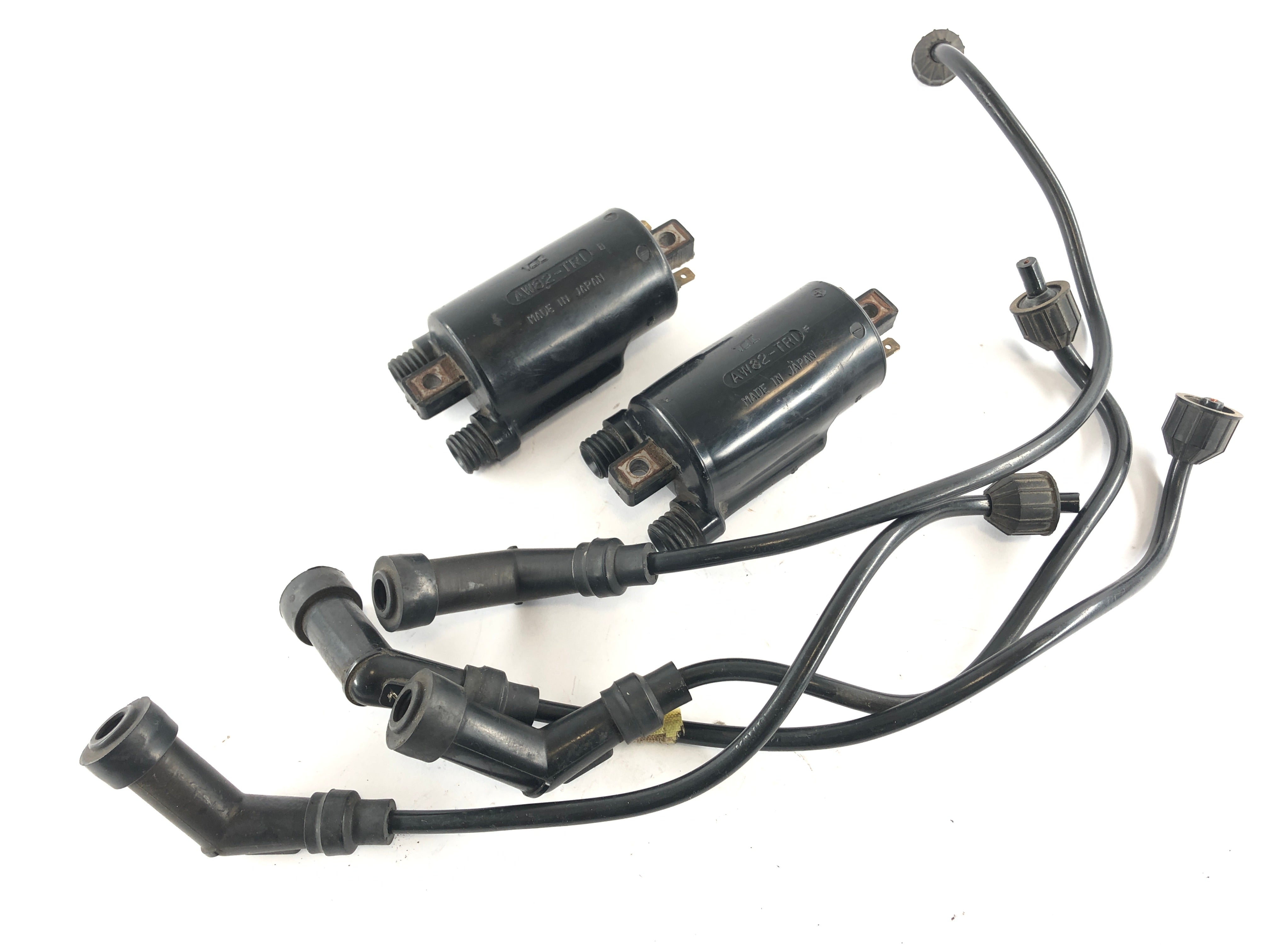 Honda CB 650 RC03 [1980] - Ignition coils with cable and spark plug cap set