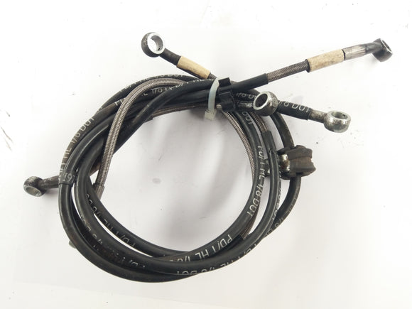 Триумф скорость тройной T509 885i [1998] - тормозные линии установлены