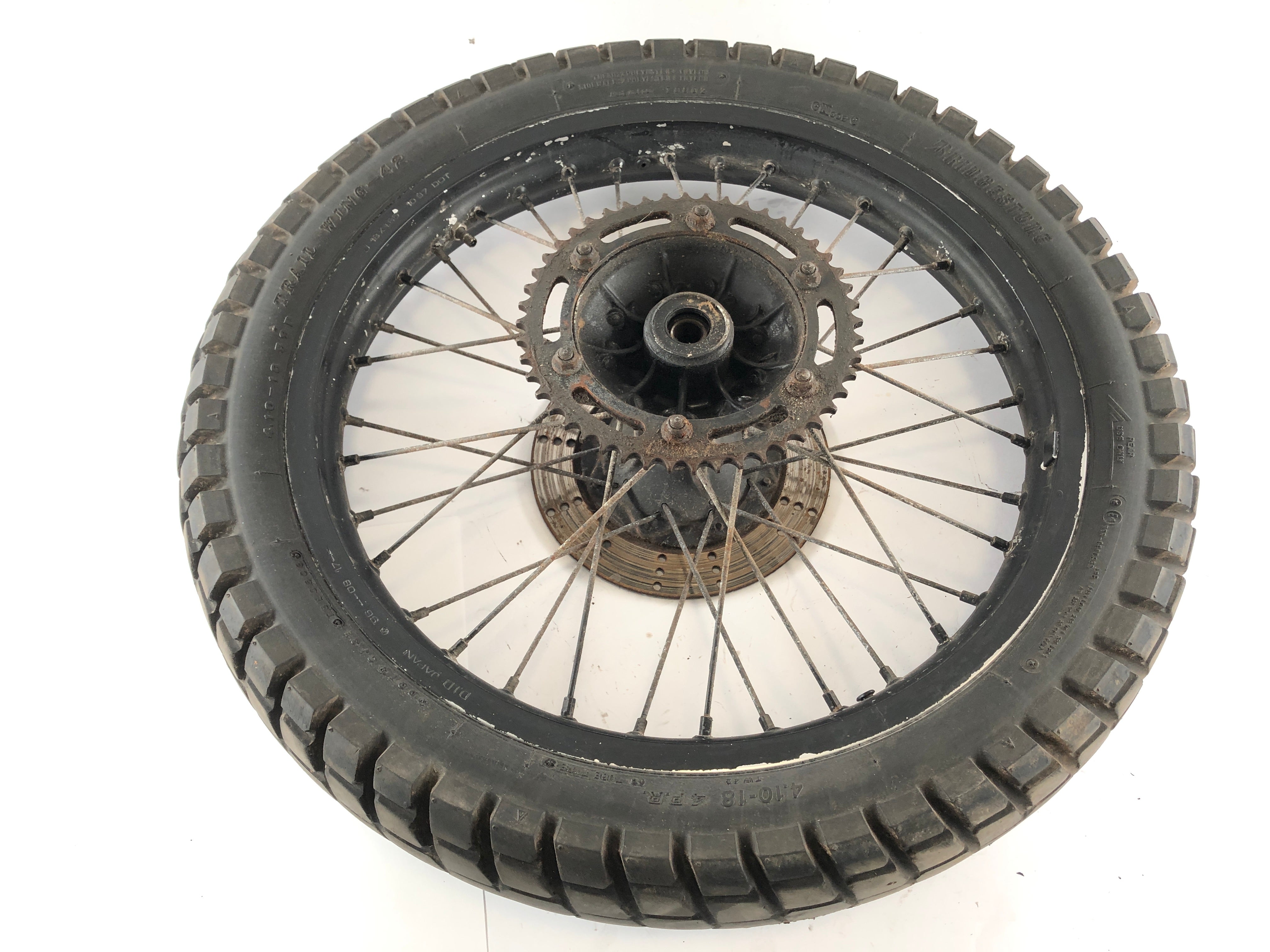 Kawasaki KMX 125 MX 125 B [1998] - Rear wheel rim - 0