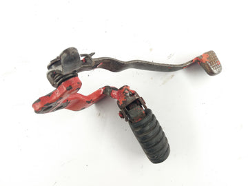 Yamaha XT 600 43F [1985] - Footstöd till höger med bromsspaken