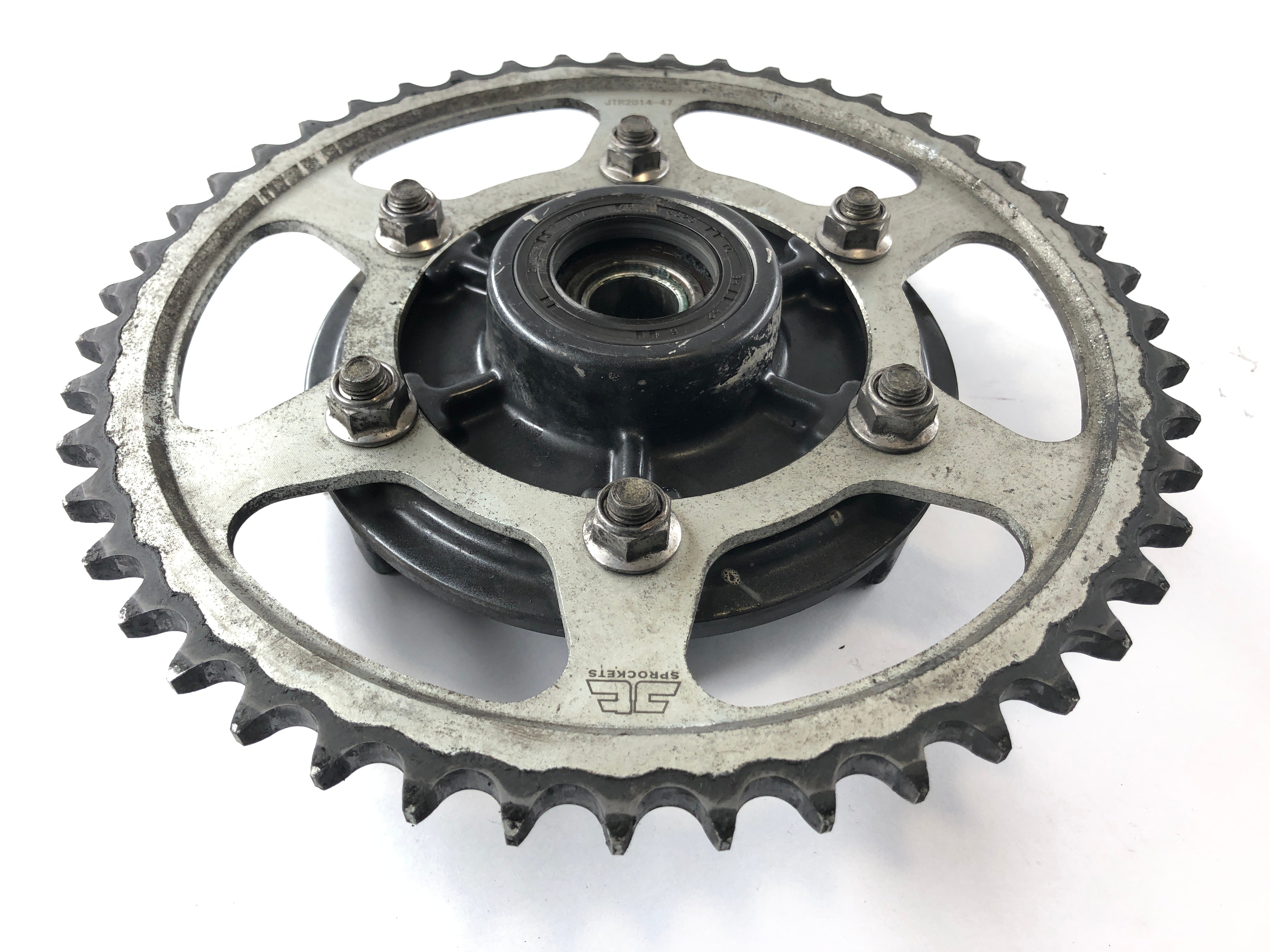 Triumph Street Triple R 675 D67LD [2008] - Sprocket carrier with sprocket