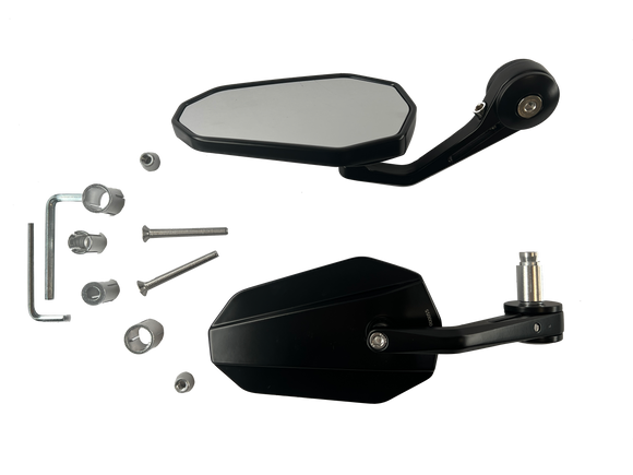 Specchio di sterzo 2 pezzi [marchio e-test] -Suzuki GSX-S750 S950 S1000