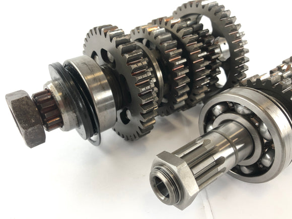 Triumph Sprint 955i RS T695 [2001] - převodovka s přepínáním válce, přepínání vidliček a přepínání hřídele