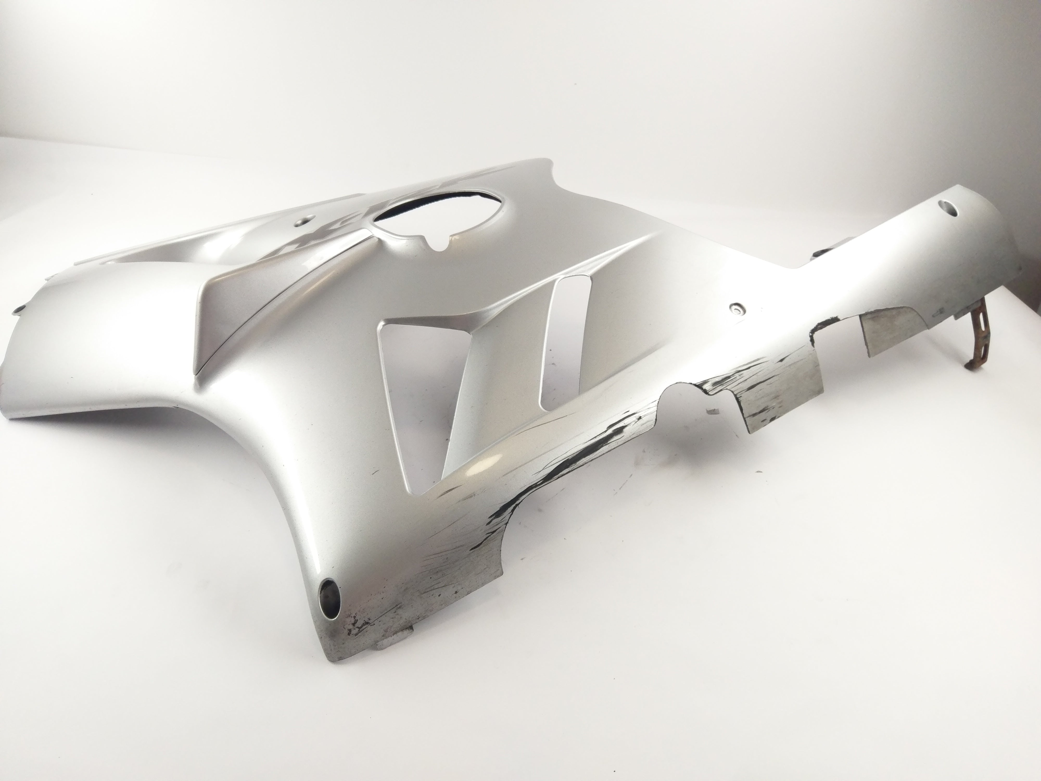 Kawasaki ZX-12R ZXT20A [2003] - Fairing side panel left silver TOP